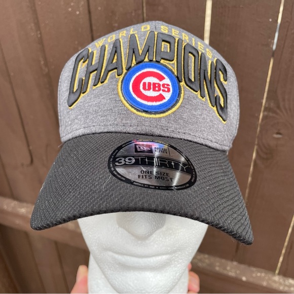 Cubs 2016 World Series Champions Official On-Field Baseball Cap - Picture 1 of 13